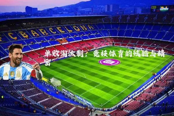 单败淘汰制:竞技体育的残酷与精密